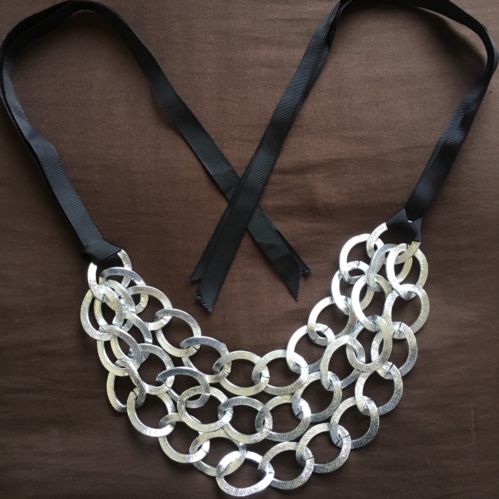 Silver Link Necklace